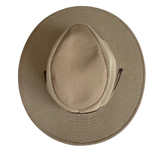 Henschel Khaki Aussie Breezer Packable Safari Hat Large - Picture 3 of 8